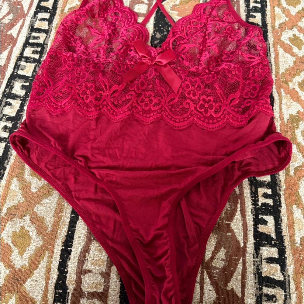Red Bodysuit